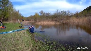 Весенний карась на поплавок 2017