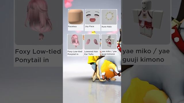 ROBLOX CHEAP OUTFIT IDEA YAE MIKO ? #shorts смотреть онлайн
