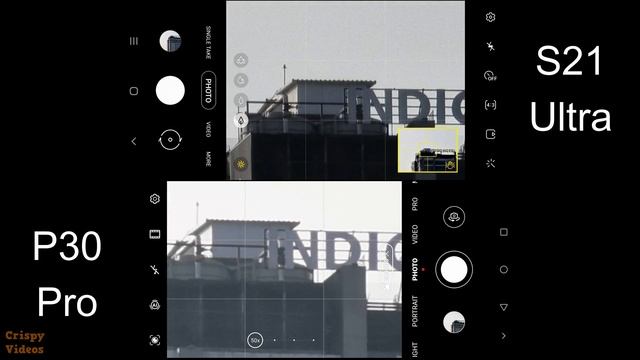 Samsung S21 Ultra vs Huawei P30 Pro Camera Zoom Comparison смотреть онлайн