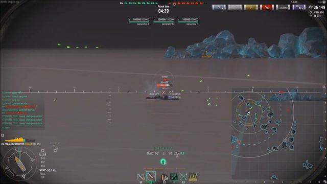 World of Warships - PT Server - April Fools 2019 - Space Battle - Alldestroyer - New Battle mode! смотреть онлайн