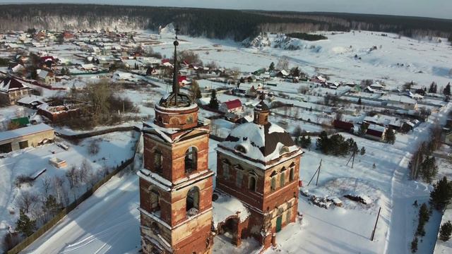 Ильинская Церковь в селе Смолинское у порога Ревун Каменский район Свердловской области смотреть онлайн