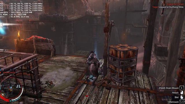 Middle-Earth Shadow of Mordor 10K resolution - 4x Titan X SLI 10k смотреть онлайн