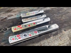 Обзор на ножи Vendetta Corca - реконструкция знаменитых ножей с острова Корсика.