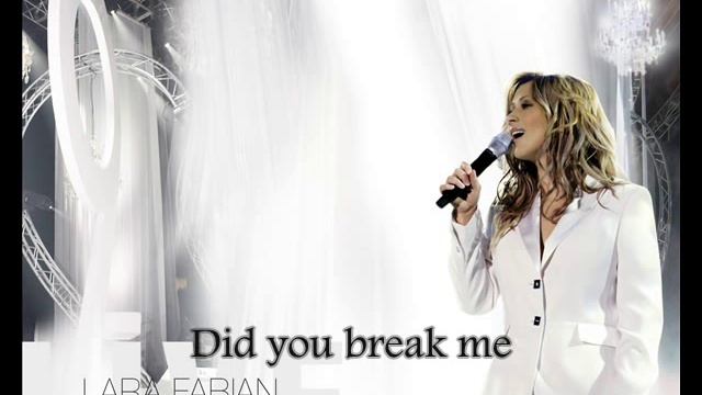 Walk Away - Lara Fabian (with lyrics) смотреть онлайн