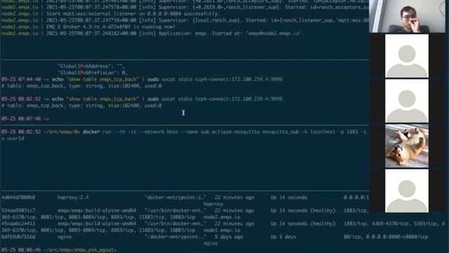 Haproxy 2.4 sticky session towards EMQ X MQTT Broker cluster смотреть онлайн