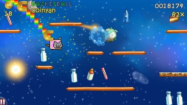 Нян кет #3 Детский игровой мультик для детей! Nyan Cat # Мобильные игры смотреть онлайн