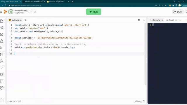 Web3JS - Get Balance from a Wallet - DIY#3 смотреть онлайн