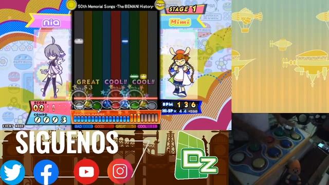 [GAMEPLAY] Pop'n Music PEACE! смотреть онлайн