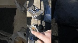 Как установить шкив от ВАЗ на насос нш10