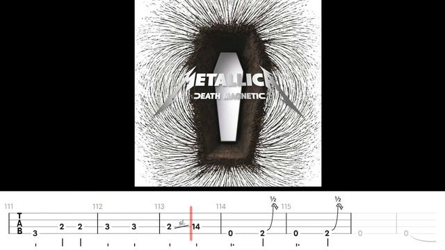 Metallica - The Unforgiven III (Bass Backing Track With Bass Tabs)
