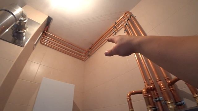 Отопление частного дома 140 кв.м. Когда бюджет позволяет сделать монтаж качественным.