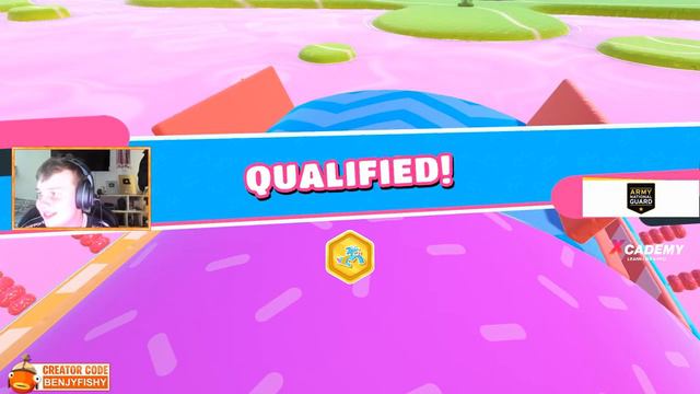 Benjyfishy trying Fall guys for first time смотреть онлайн