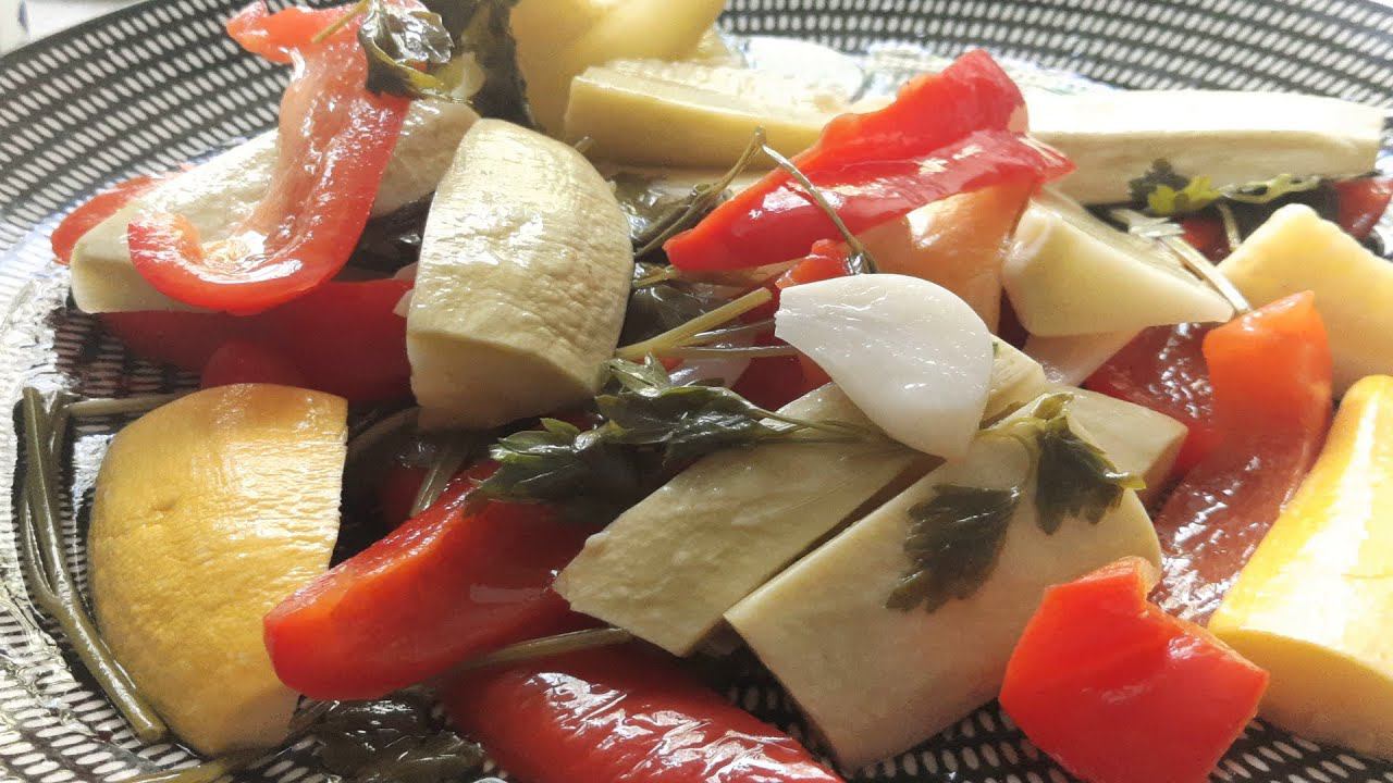 Быстрые КАБАЧКИ в маринаде. Лучшая ХРУСТЯЩАЯ ЗАКУСКА. смотреть онлайн