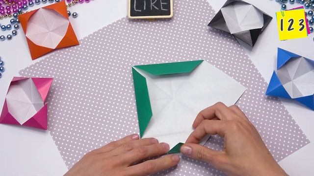 Spinning top + pop it | Paper toy antistress | DIY fidget paper toys смотреть онлайн