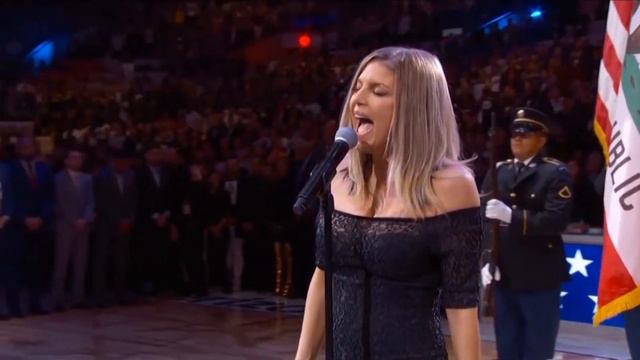 Fergie Performs The U.S. National Anthem (Pitch Shifter Madness)