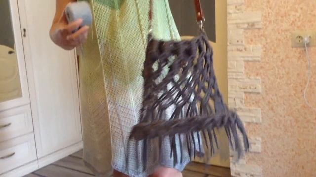 Платье крючком для пышных дам Косина в вязаном полотне крючком Как убрать косину смотреть онлайн