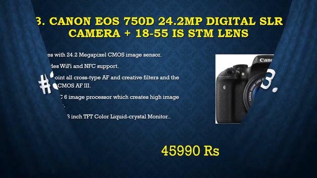 Top 5 Best DSLR Cameras Under 50000 in India 2018 смотреть онлайн