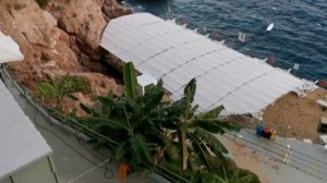 Дорога на море от Antalya Adonis Hotel и рассказ моей жены про красивые виды вокруг и пляж отеля.