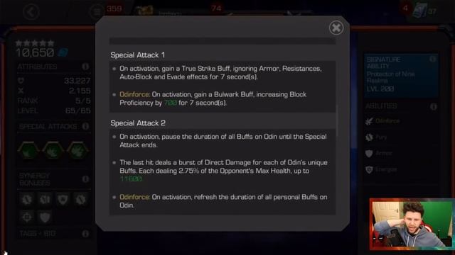 Odin and Mangog Look Insanely Fun On Damage | New Champ Gameplay | Marvel Contest of Champions смотреть онлайн