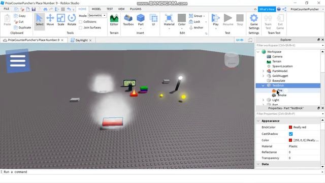 How to Add Fire and Smoke (Roblox Studio Tutorial) by PrizeCP Extreme Short Series (014s) смотреть онлайн