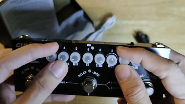 CUVAVE CUBE BABY | Best & Cheapest Portable Guitar Multi Effects | AMBAKSING (Unboxing + Quick DEMO