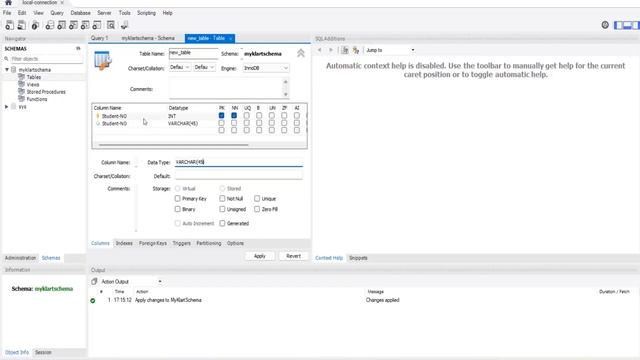 MYSQL | How to Create New DATABASE | How to Create TABLE(data) in MySQL Server using MySQL Workbenc смотреть онлайн