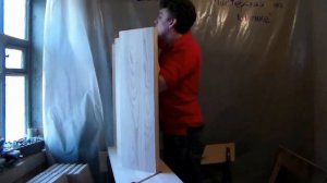 Часть 7 - черновая сборка одномаршевой лестницы на тетивах