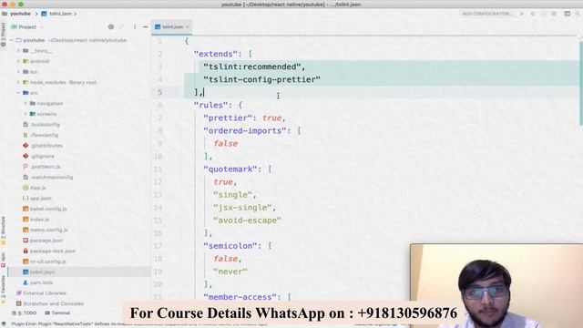 React Native Hacks (Hindi)#11: React Native Typescript Setup смотреть онлайн