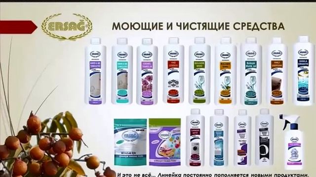 ★ Сертификаты и Составы моющих чистящих «ERSAG» смотреть онлайн