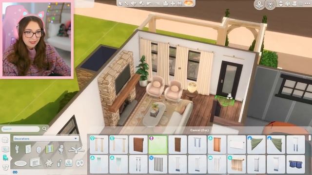 i tried building a pinterest house in the sims 4 смотреть онлайн
