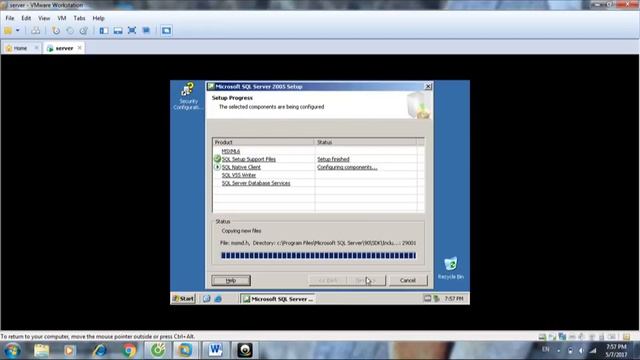 cài sql server 2005 trên máy ảo lab nhom смотреть онлайн