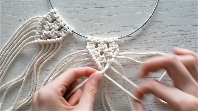 DIY macramé mandala #1 | Livy Macramé смотреть онлайн