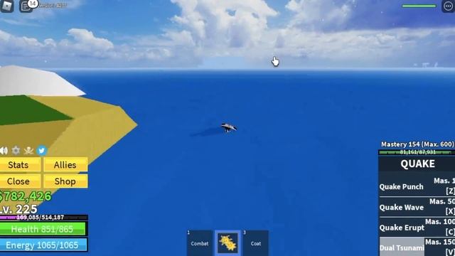 LVL1 Noob gets QUAKE FRUIT, reach 2nd SEA & Unlock powers|BLOXFRUITS смотреть онлайн