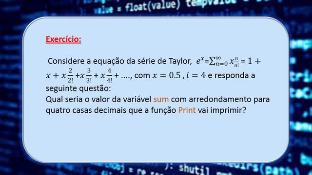 Implementando Séries de Taylor no Python смотреть онлайн