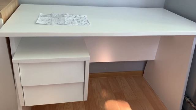 Распаковка - Письменный стол Сокол-Мебель КСТ-115 смотреть онлайн