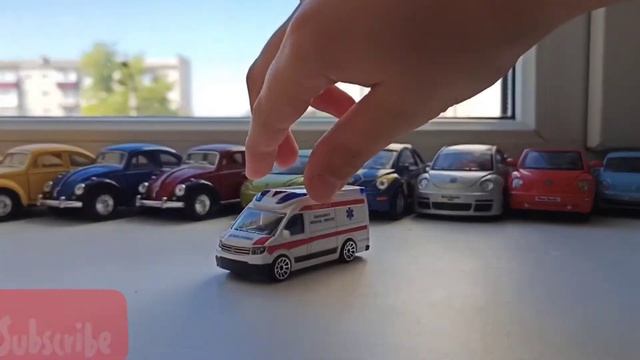 Volkswagen Crafter Ambulance Majorette Car смотреть онлайн