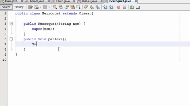 Java Cours درس جافا 74 L'Héritage 5 Héritage multiple et Héritage successifs смотреть онлайн