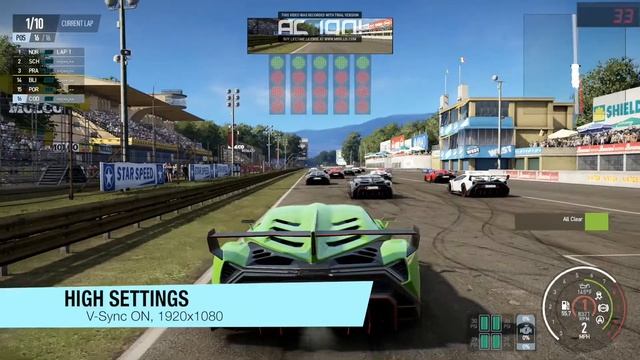 Project Cars 2 on MacBook Pro 15’ TouchBar смотреть онлайн