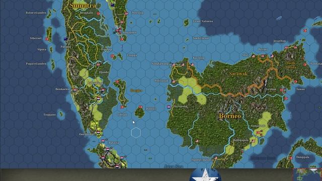 War in the Pacific: Admiral's Edition - Logistics and base management part 1 смотреть онлайн