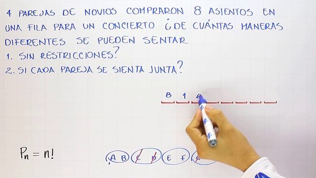 Permutación lineal | Ejemplo 3 смотреть онлайн