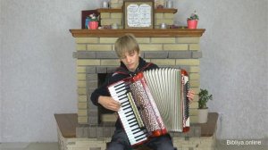 Христианское попурри на аккордеоне в исполнении Никиты Касап.
