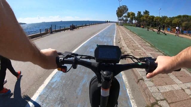 Kugoo G2 Pro Electric Scooter - Istanbul Caddebostan Ride (Environment Sound Only) 4K смотреть онлайн