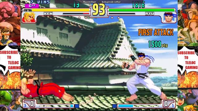 Street Fighter III 3rd Strike - MAXIMILIAN DOOD vs KOKUJINSBROTHER pt 5 смотреть онлайн