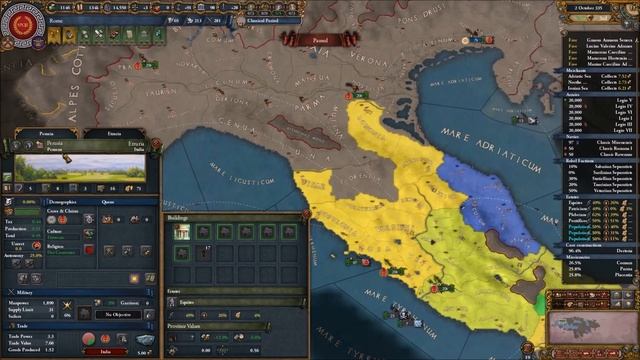 Let's Play Imperium Universalis Rome Episode 19 (Imperium Romanum) смотреть онлайн