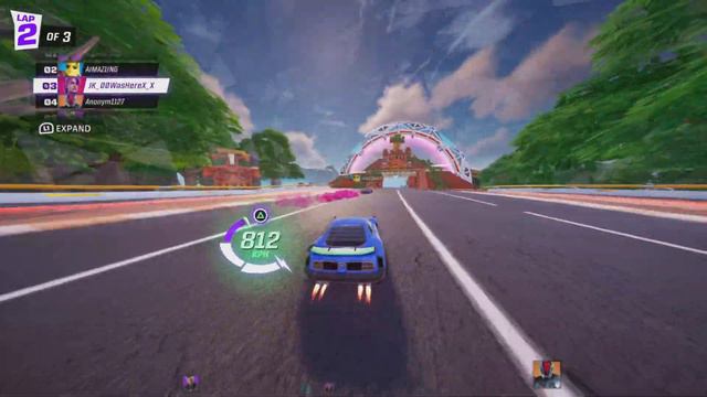 Fortnite Rocket Racing gameplay van de Scorpion Set смотреть онлайн
