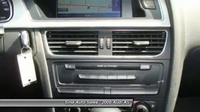 2008 Audi A5 Coupe with Tiptronic Baltimore MD 21206 смотреть онлайн