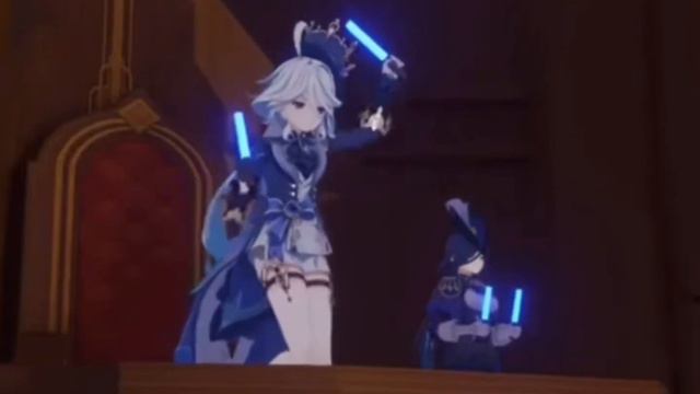 Furina dancing to bonetrousle but its the whole thing смотреть онлайн