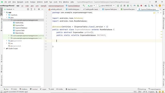 Expense Manager Android Studio Room Database | Inserting Data In Room Database | Code The World смотреть онлайн