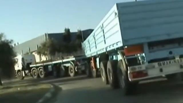 MAKINSAN - 3 axles flatbed trailer / 3х осный бортовой прицеп смотреть онлайн