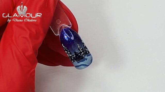 ЗИМНИЙ ПЕЙЗАЖ НА НОГТЯХ ГЕЛЬ ЛАКАМИ смотреть онлайн